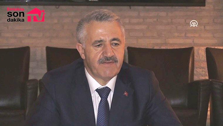 Ulaştırma Bakanı Arslan'dan 3 Katlı Büyük İstanbul Tüneli açıklaması