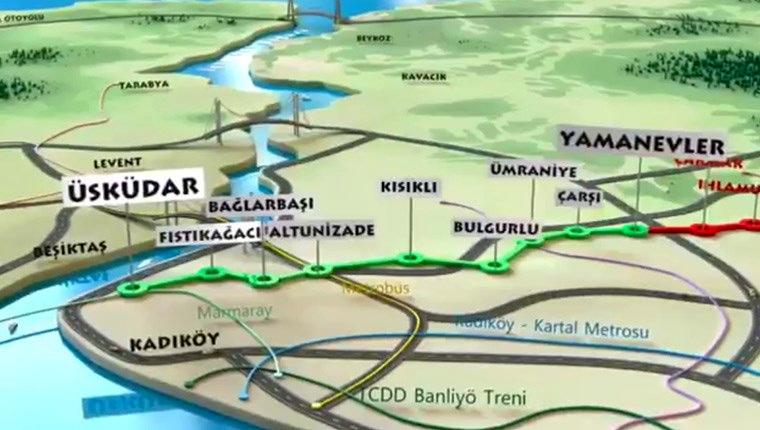 Üsküdar-Ümraniye-Çekmeköy metrosunun ilk etabı açılıyor!