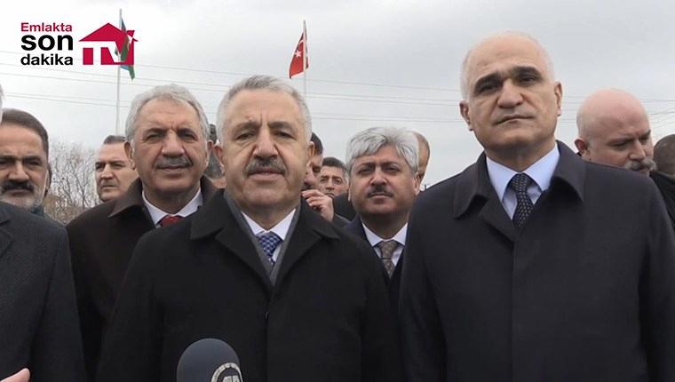 Bakan Arslan, Bakü-Tiflis-Kars Demiryolu hakkında açıklama yaptı