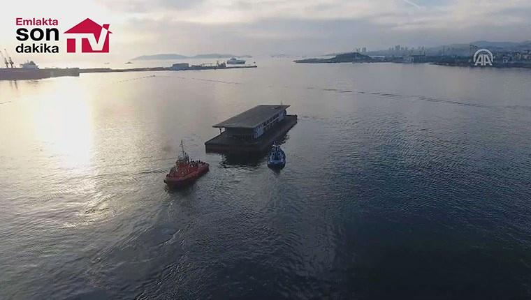 Karaköy'ün yeni iskelesi Haliç'e çekildi