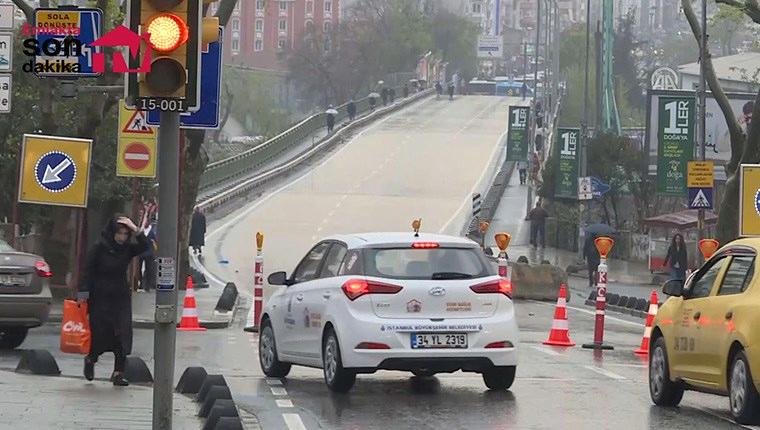 Kadıköy Tıbbiye Caddesi'ndeki köprü trafiğe bir yıl kapalı