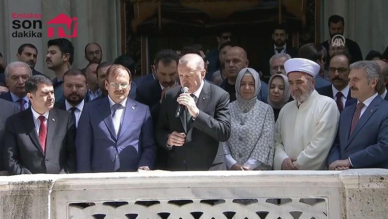 Cumhurbaşkanı Erdoğan Nusretiye Camisi açılışına katıldı