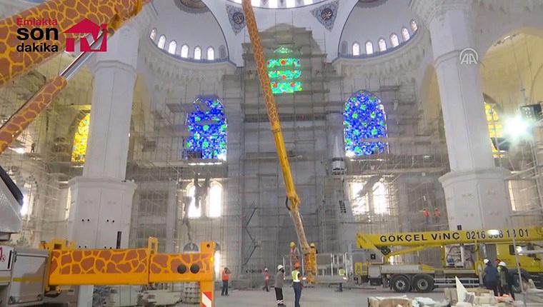 Çamlıca Cami inşaatında son durum! 