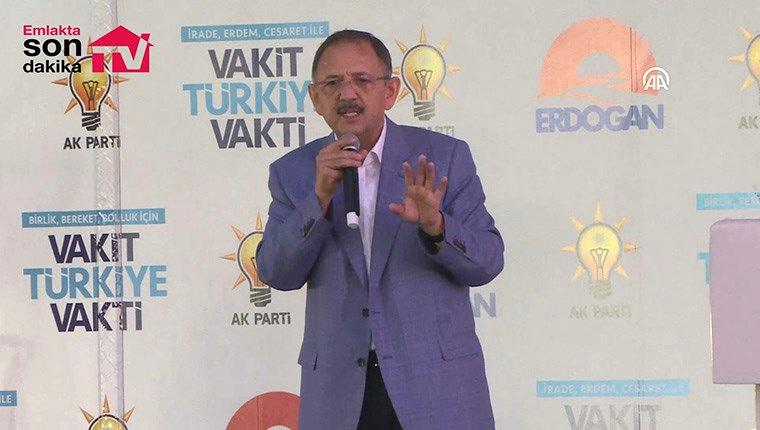 Bakan Özhaseki: "Türkiye'yi depreme hazırlayacağız"