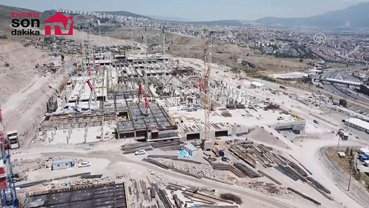 İzmir Bayraklı Entegre Sağlık Kampüsü inşaatının son durumu!