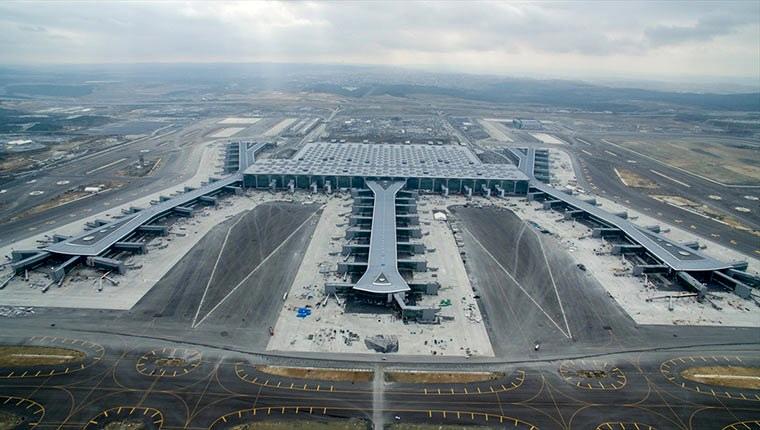 İstanbul Yeni Havalimanı açılış öncesi havadan görüntülendi!