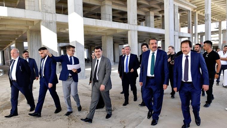 Ankara Uluslararası Fuar Alanı inşaatı devam ediyor