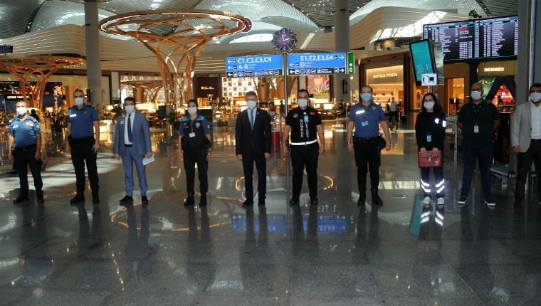 İstanbul Havalimanı'nda korona virüs denetimleri sürüyor