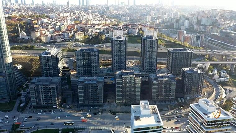 Avangart İstanbul projesi havadan görüntülendi