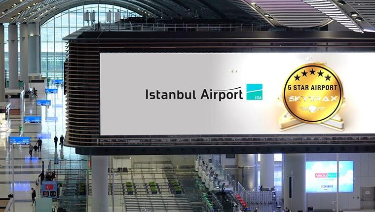 İstanbul Havalimanı'na “5 Yıldızlı Havalimanı” ödülü