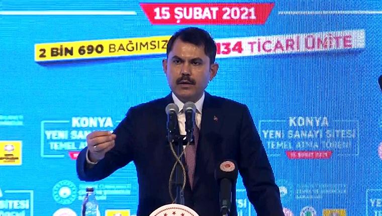 "Yeni sanayi alanlarıyla büyük Türkiye hedefiyle çalışmalarımızı aralıksız sürdürüyoruz"