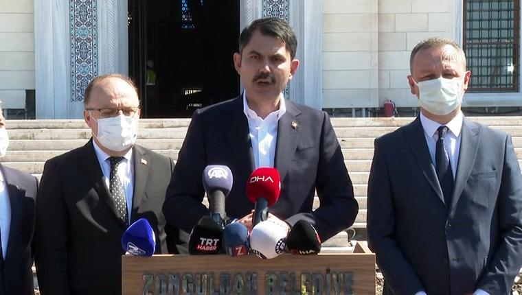 Bakan Kurum: "Amacımız Zonguldak için yapılması gereken her güzel işi yapmaktır"