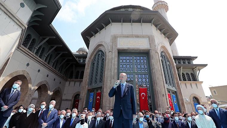 Cumhurbaşkanı Erdoğan, Taksim Camisi Açılış Programı'nda konuştu