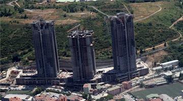Ağaoğlu My Home Maslak'ta son durum! Emlaktasondakika gökyüzünden fotoğrafladı!