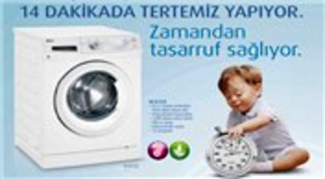 Beko Dan 14 Dakikada Yikama Yapan Camasir Makinesi Enerjiden Yuksek Tasarruf