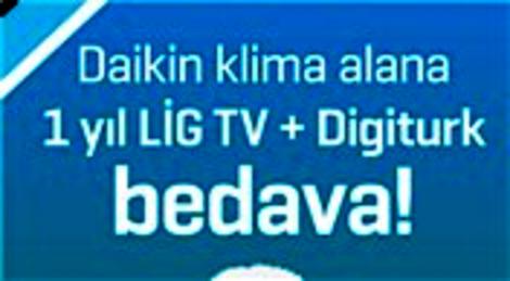 Daikin Klima Alanlara 1 Yil Lig Tv Hediye Ediyor