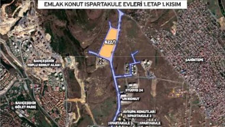 Emlak Konut Ispartakule Evleri 1. Etap 1. Kısım