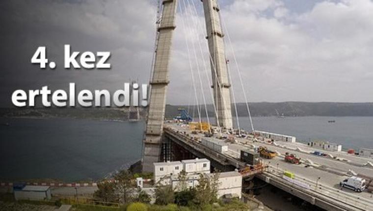 Yavuz Sultan Selim Köprüsü'nün ayağı