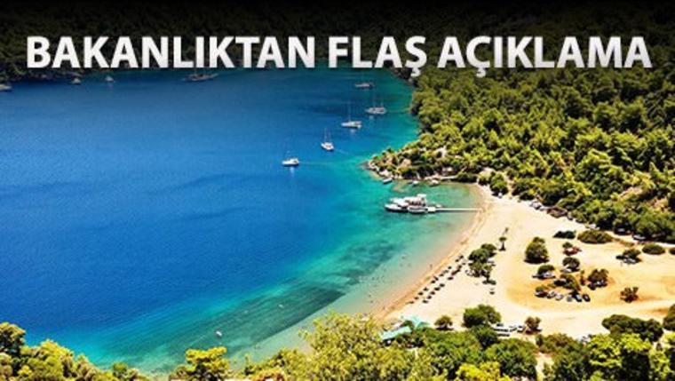 göcek koyları imara açılmıyor