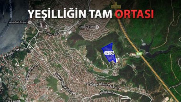 eviya gayrimenkulün anadolu hisarında satışa çıkan arsası