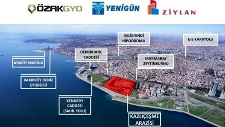 Özak Kazlıçeşme arazisi