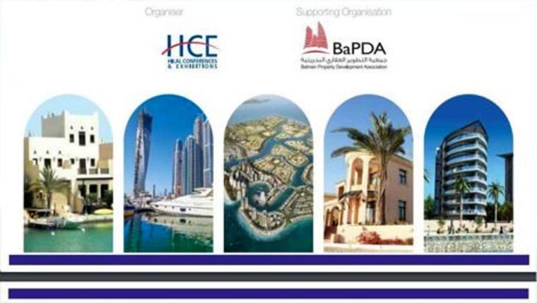 Gulf Property Show Bahreyn fuarı afişi