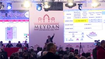 Meydan Dükkanları'nin ihalesi yapıldı!