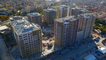 Nevşehir Emlak Konutları'nın havadan görüntüleri!