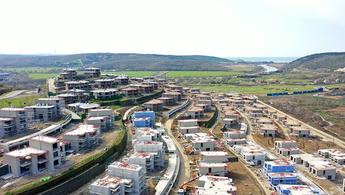 Düşler Vadisi Riva şantiyesini havadan izleyin!